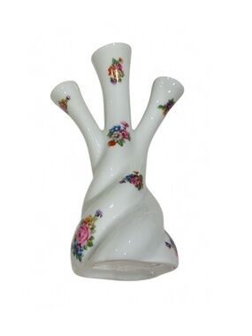 Vintage LIMOGES Triple Bud Vase